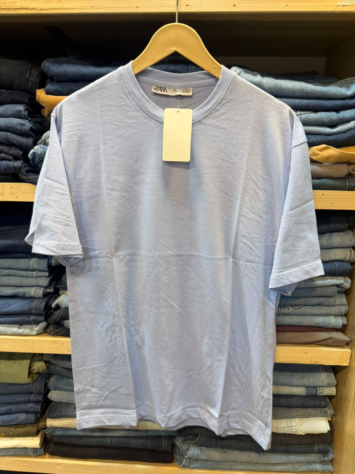 Cotton Tee – Lavender Mist