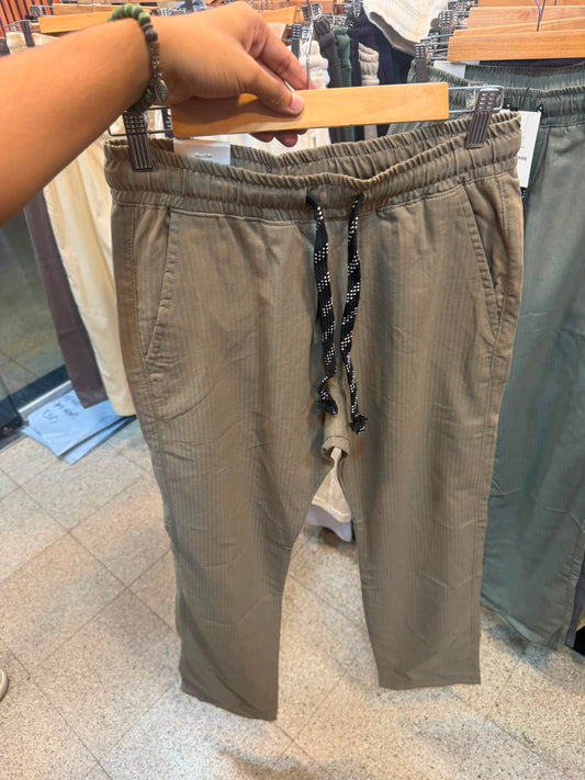 Irish Cotton Trouser – Olive Khaki