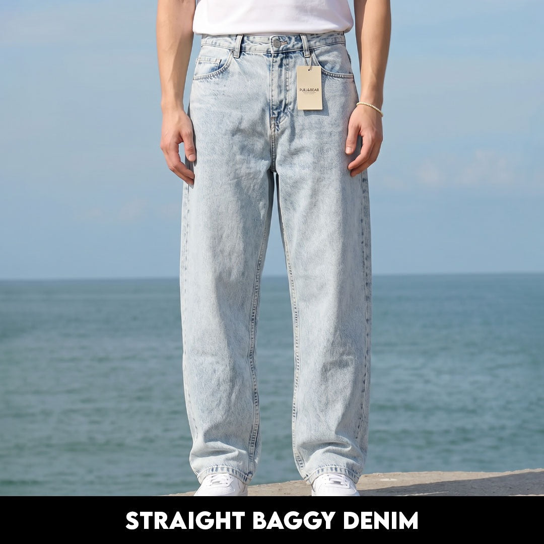 Straight Baggy Denim