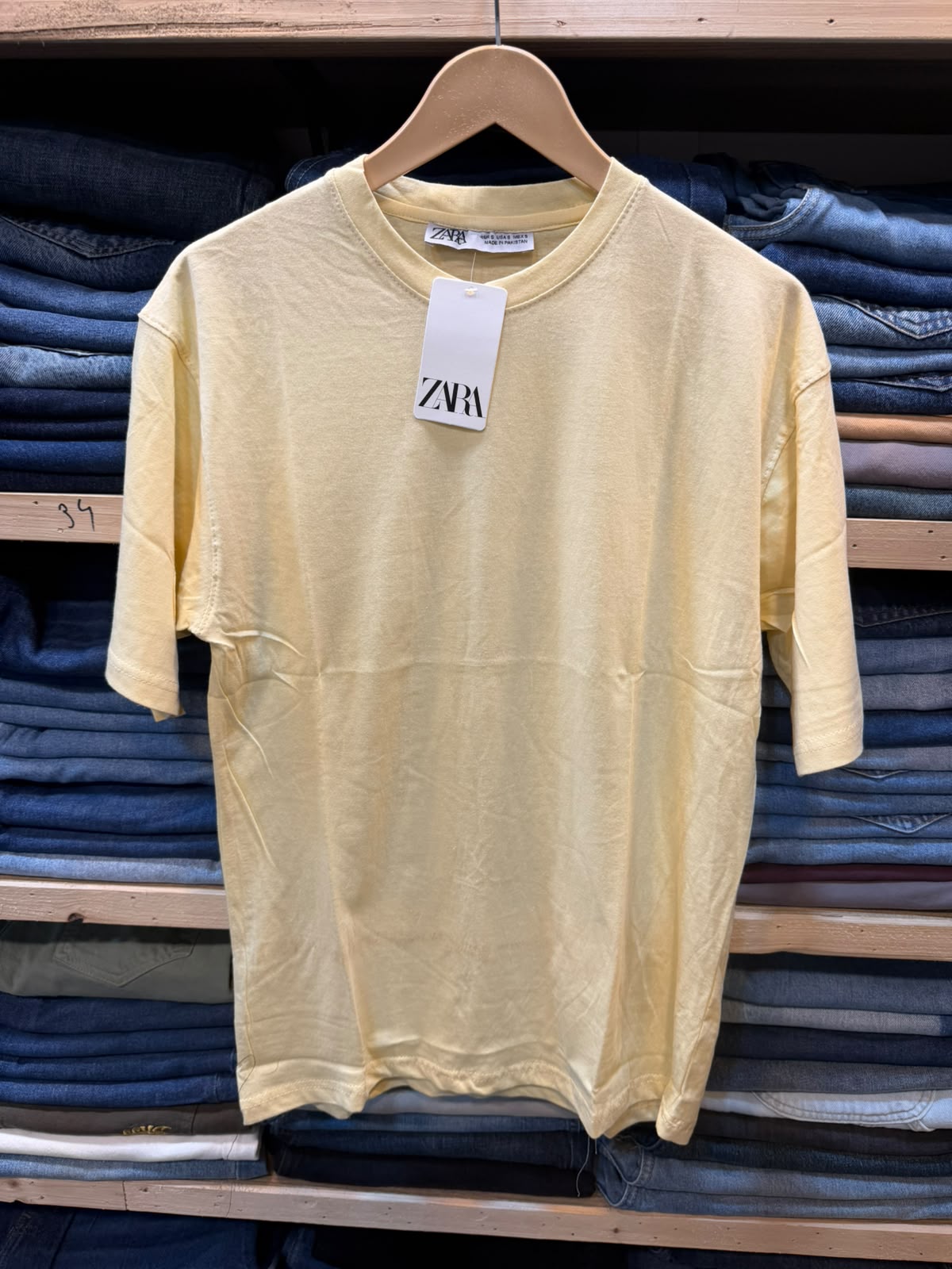 Cotton Tee – Butter Yellow