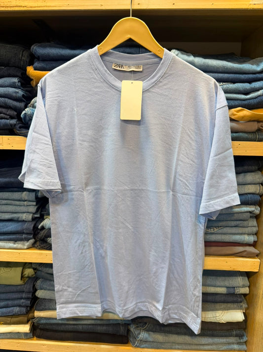 Cotton Tee – Lavender Mist