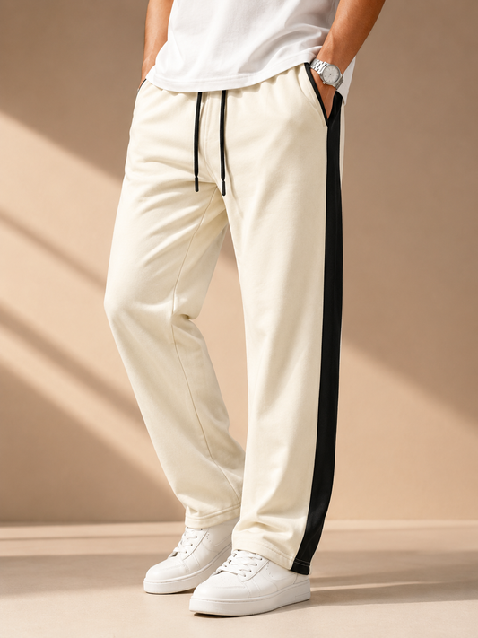Terry Trouser – Cream/Black
