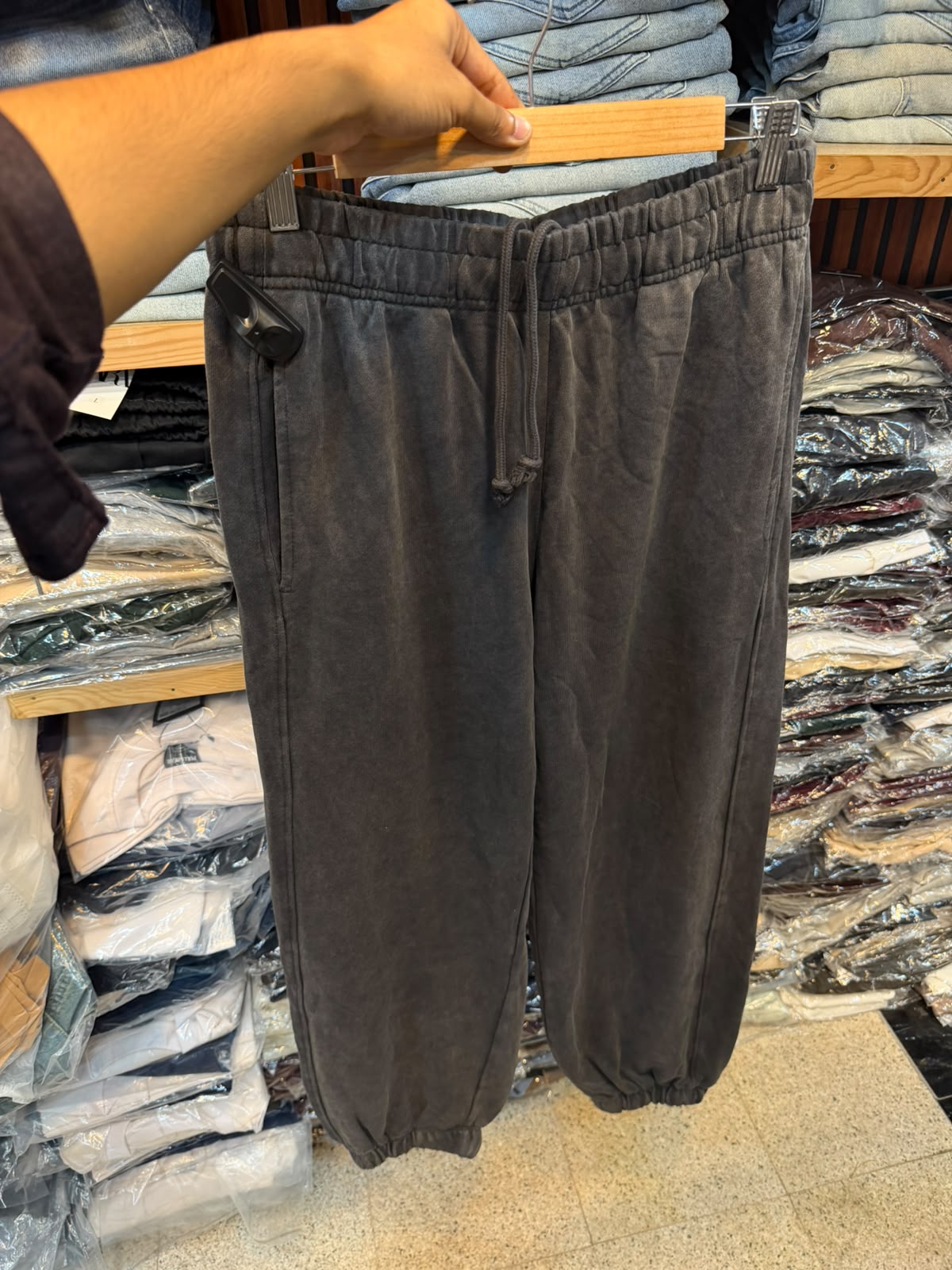 Terry Trouser – Charcoal