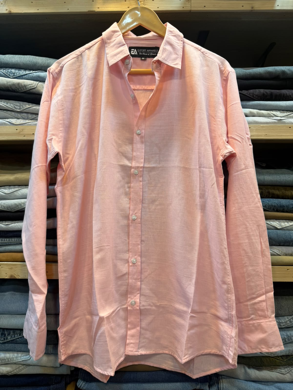 Hot Pink Irish Linen Shirts