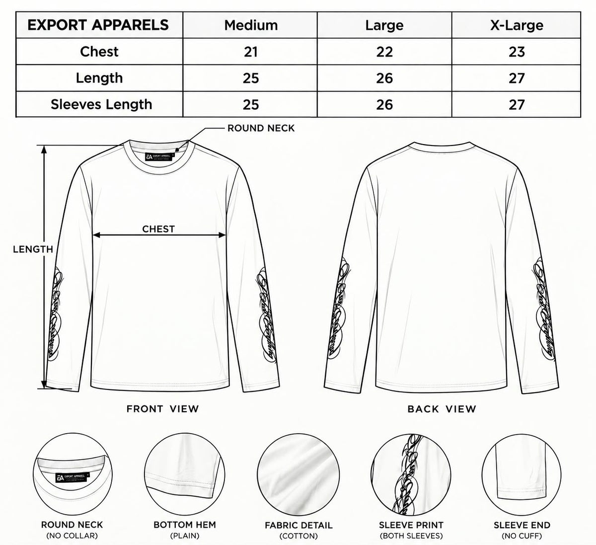 Script Sleeve Boxy Long Sleeve Tee: Heather Grey